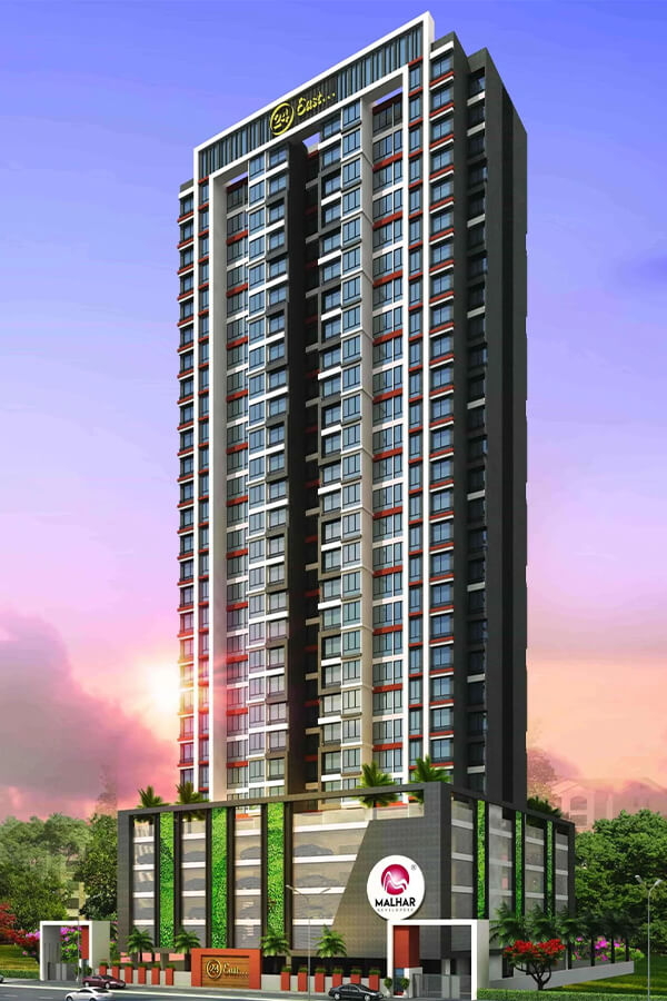 Malhar 24 EAST Sanpada Banner 1