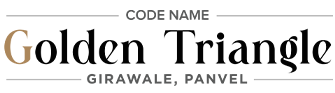 Codename Golden Triangle Panvel Logo