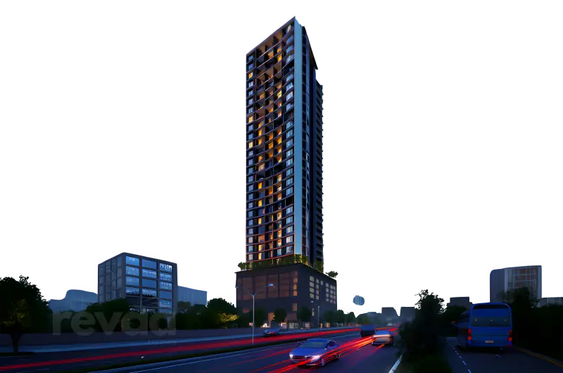 Suraj The Palette Dadar elevation