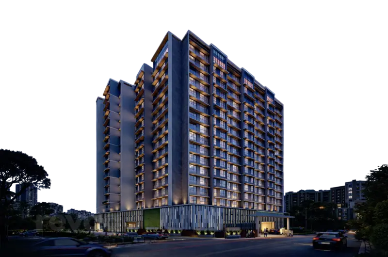 Paranjape Athena Bandra elevation