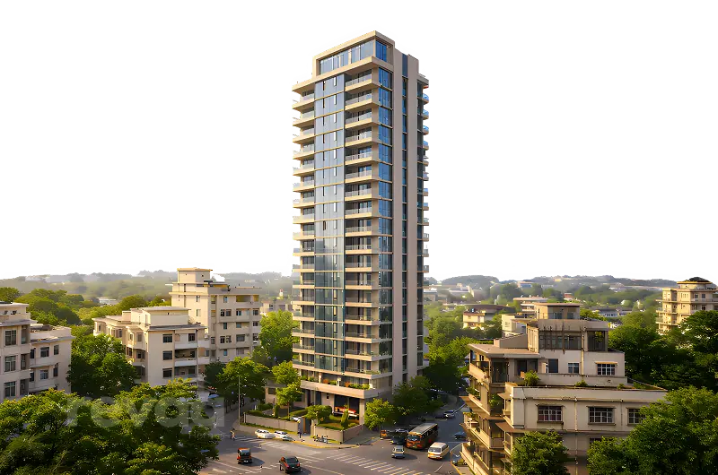 JP Infra Matunga Origins elevation
