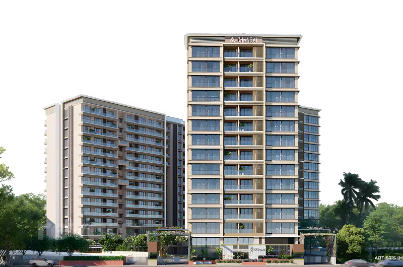 Chandak Sarvam Andheri elevation