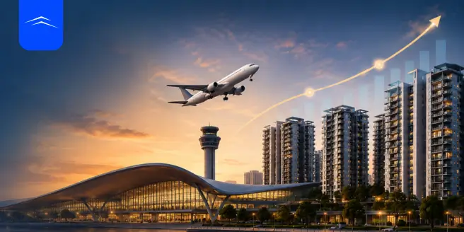 Navi Mumbai Airport vs Property Price